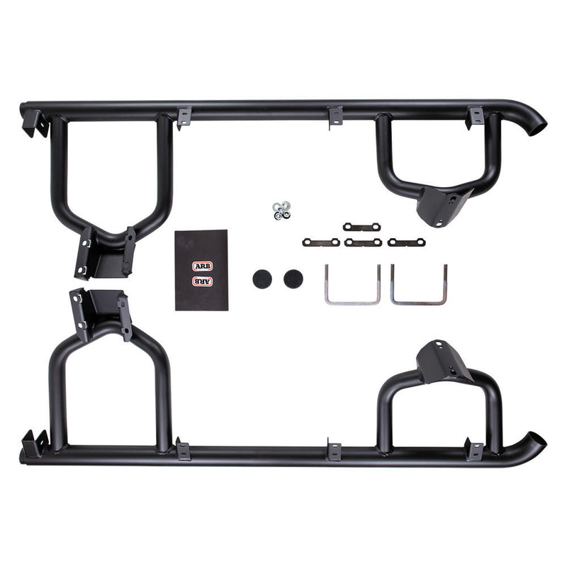 ARB Summit Steps and Rails with Aluminium Tread Suitable For 78 Series LandCruiser – B03483