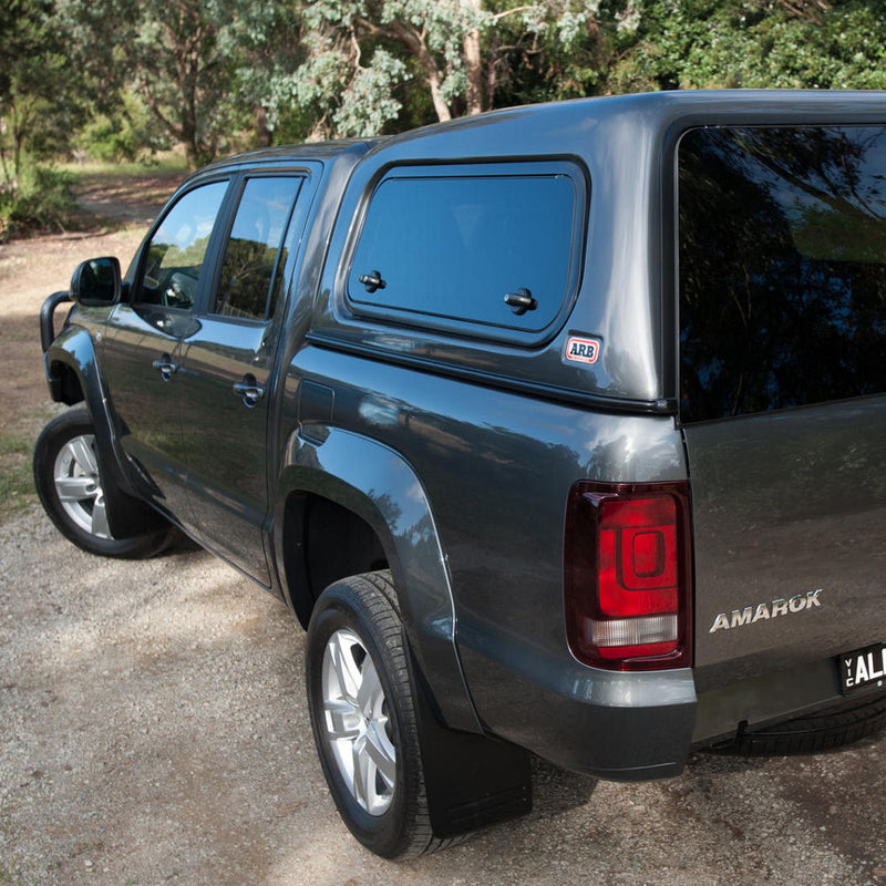 ARB Classic Plus Canopy with LHS Lift-Up / RHS Sliding Suitable For VW Amarok – XCLS07B