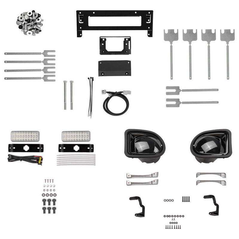 ARB Deluxe Bull Bar Matte Black Suitable For LandCruiser 70 Series Suitable For Flares – 3412690
