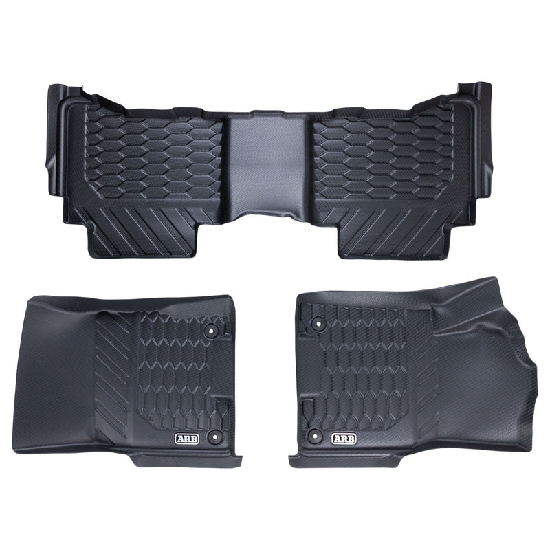 ARB Floor Mats Front and Rear Set Suitable For Kia Tasman 2024-Current – 4080053