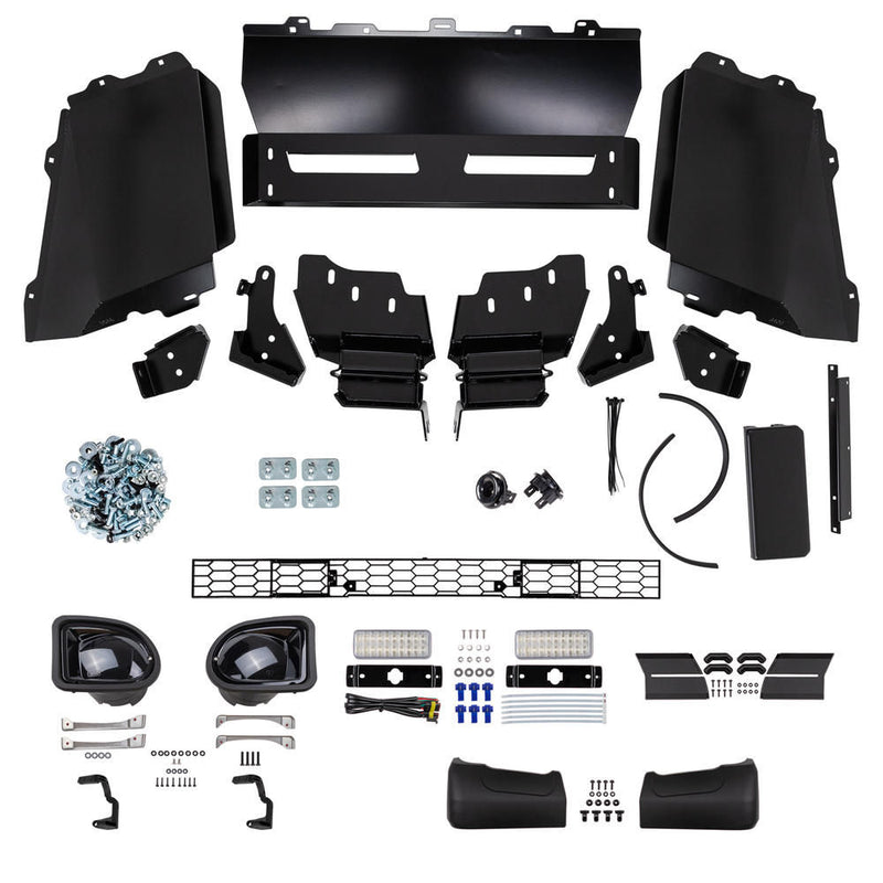 ARB Summit Bull Bar Suitable For Hilux Rogue with Sensors, Winch, Suitable For ARB Fog MKII – 3414720