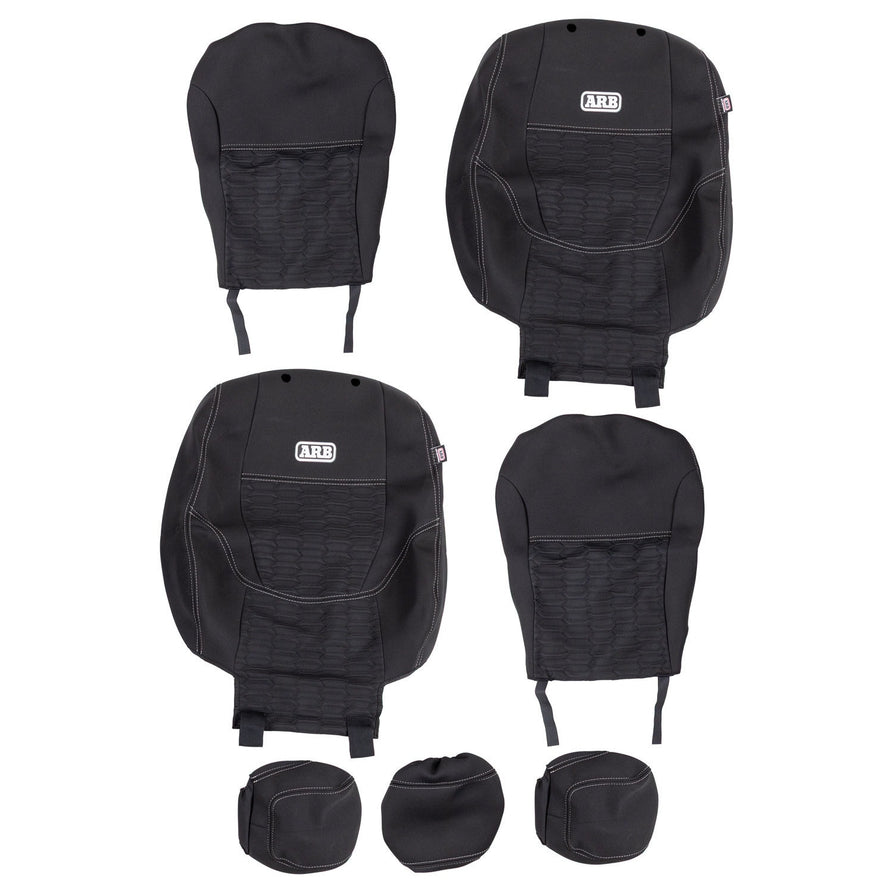ARB Neoprene Seat Cover Set, Front, Suitable For Toyota Prado Kakadu – 0850131NFD