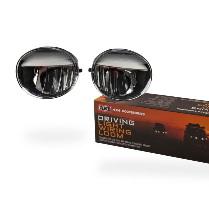 ARB Large 5.5 inch LED Fog Light Kit - with Wiring Loom – B01190