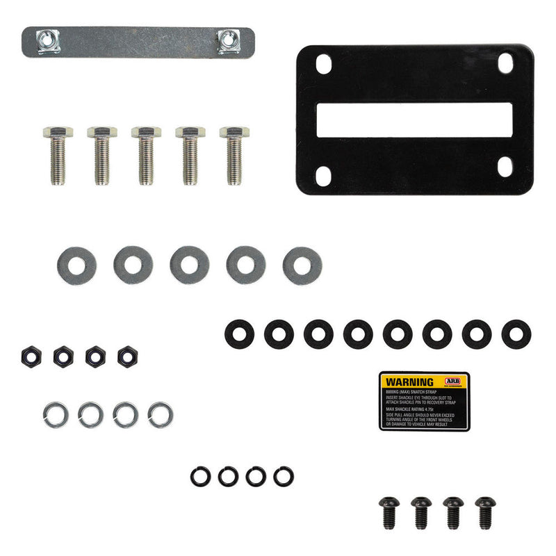 ARB Rated Recovery Point 8 Tonne, Red Suitable For Toyota Hilux Left Front – 2814010