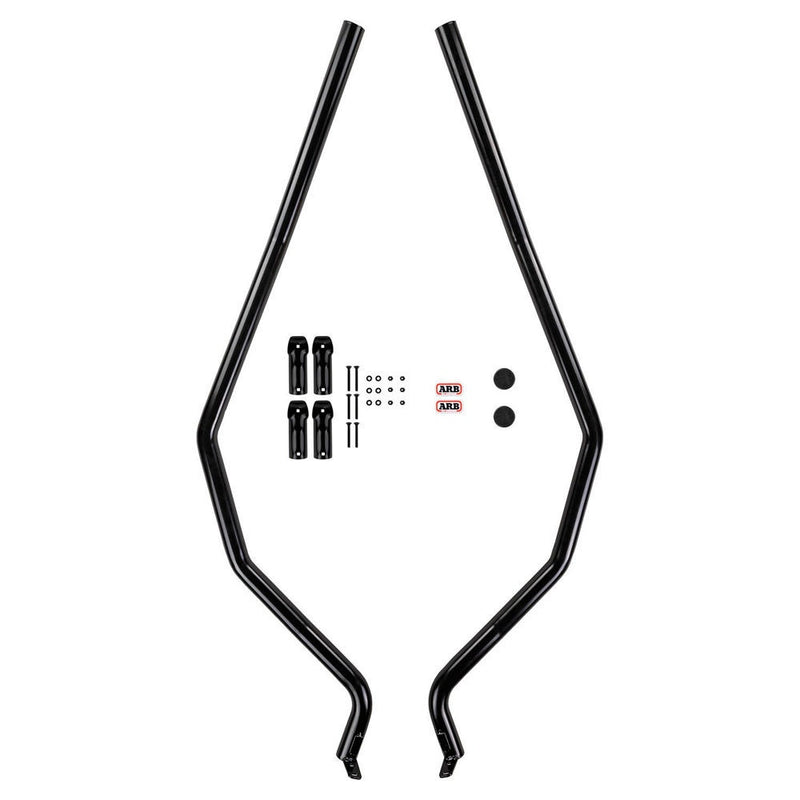 ARB Deluxe Steps and Rails with Aluminium Tread Suitable For Nissan Navara – B03352