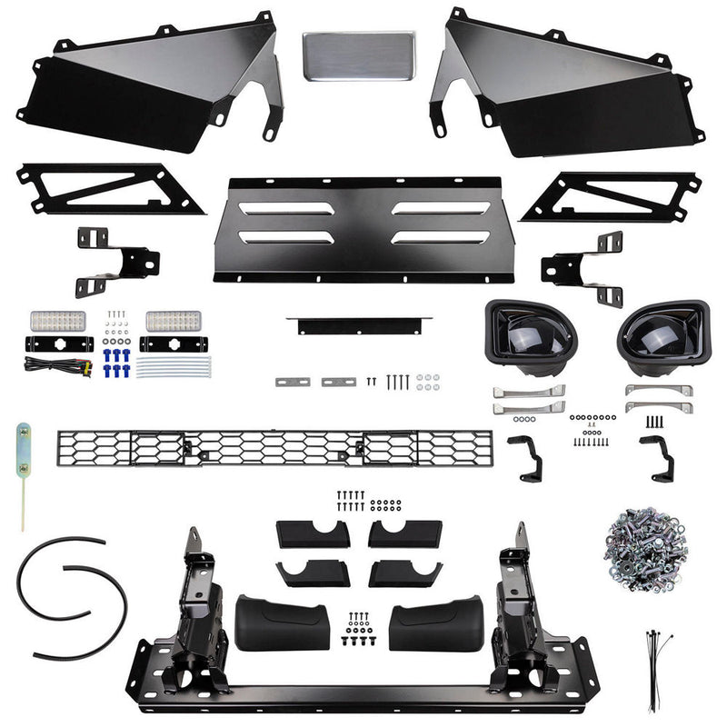 ARB Alloy Bar with Polished Finish Suitable For Nissan Navara with ARB Fog Light MKII – 7438010