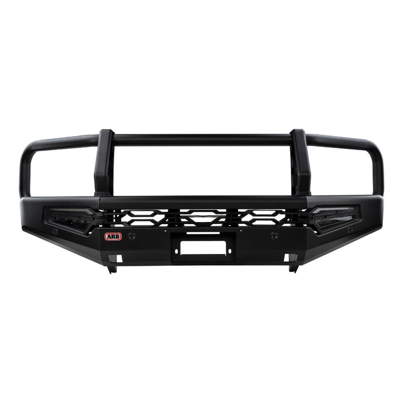 ARB Summit MkII Bull Bar Winch Compatible, Matt Black Suitable For Toyota Hilux