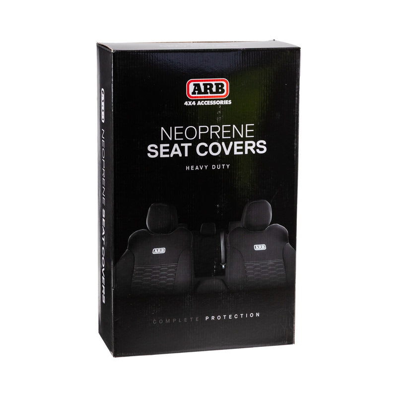 ARB Neoprene Seat Cover Set, Front, Suitable For Toyota LandCruiser 300 Series and Toyota Prado 250 Series – 0850131NFB