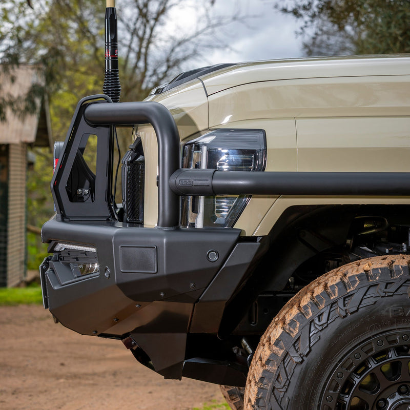 ARB Summit MkII Bull Bar Suitable For Winch Compatible Matt Black - KIA Tasman – 3460100