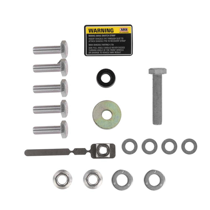 ARB 8,000kg Recovery Point, Red RHS Suitable For D-MAX/MU-X/BT-50 – 2848040