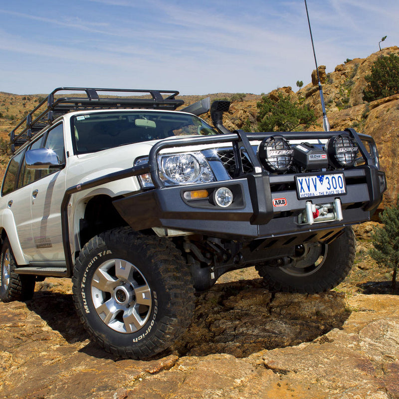 ARB Deluxe Bull Bar Winch Compatible Suitable For Nissan Patrol GU – 3417300
