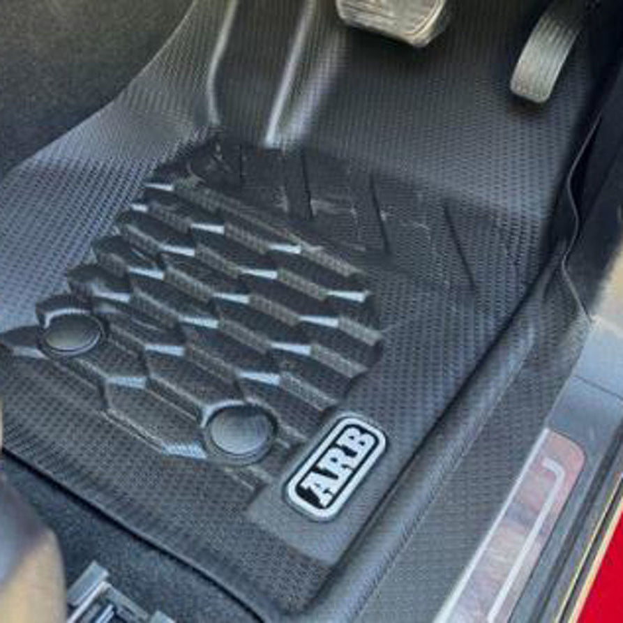 ARB Floor Mat Set, Front and Rear Suitable For Landcruiser 80 Series, Manual Seat – 4080043