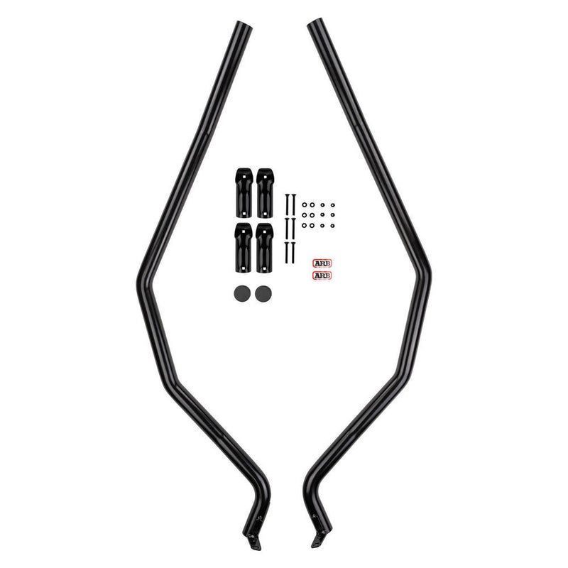 ARB Deluxe Side Step and Front Rail with Alu Tread Suitable For Navara D40 – B03331