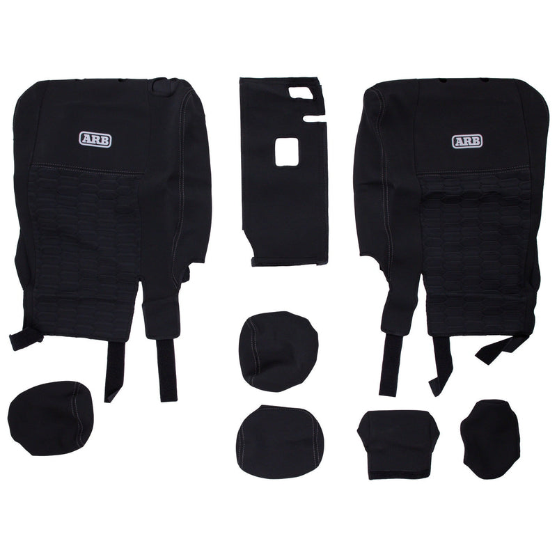 ARB Neoprene Seat Cover Set, Rear, Suitable For Toyota LandCruiser 300 Series VX/Sahara/GXL – 0850101NRA