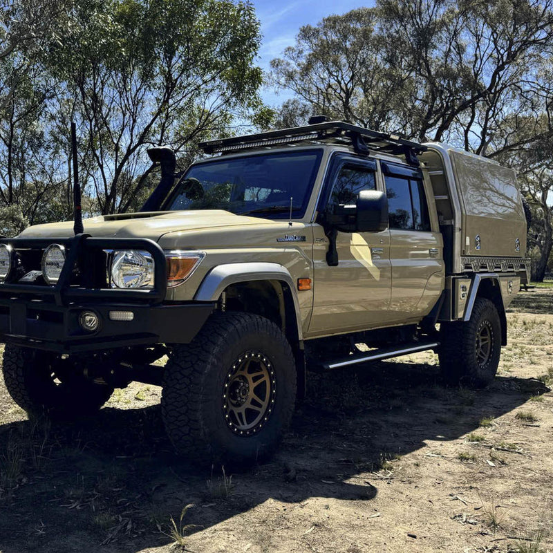 ARB Power Boards with Aluminium Finish Suitable For Toyota Landcruiser 79 Series – PBTA004