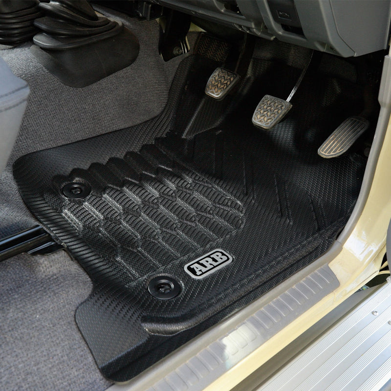 ARB Floor Mats Front and Rear Set Suitable For Toyota LandCruiser 76 and 79 Series – 4080003