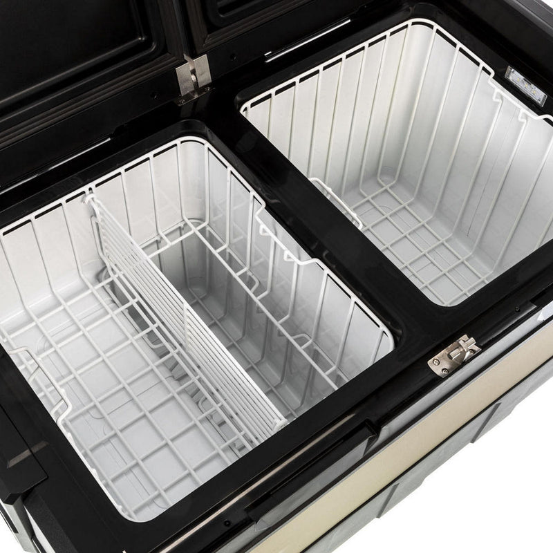 ARB ZERO Fridge Freezer 96L Dual Zone with Type I Plug – 10802961