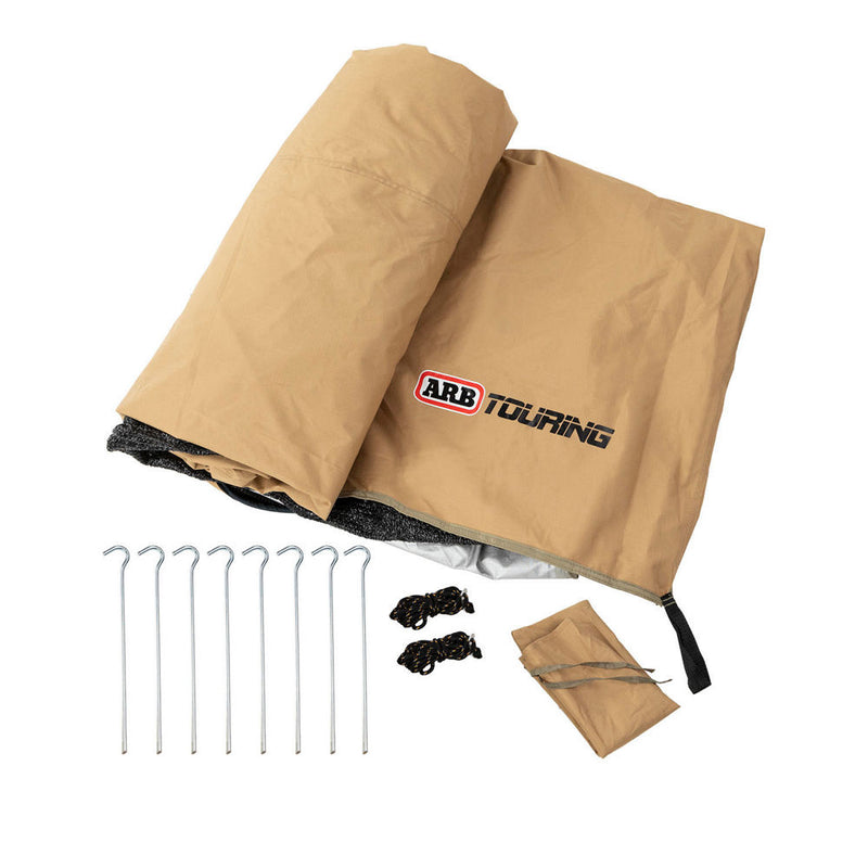 ARB Awning Alcove with Wind Break and Beige Finish - Suitable For 2.5m ARB Awning – 813109