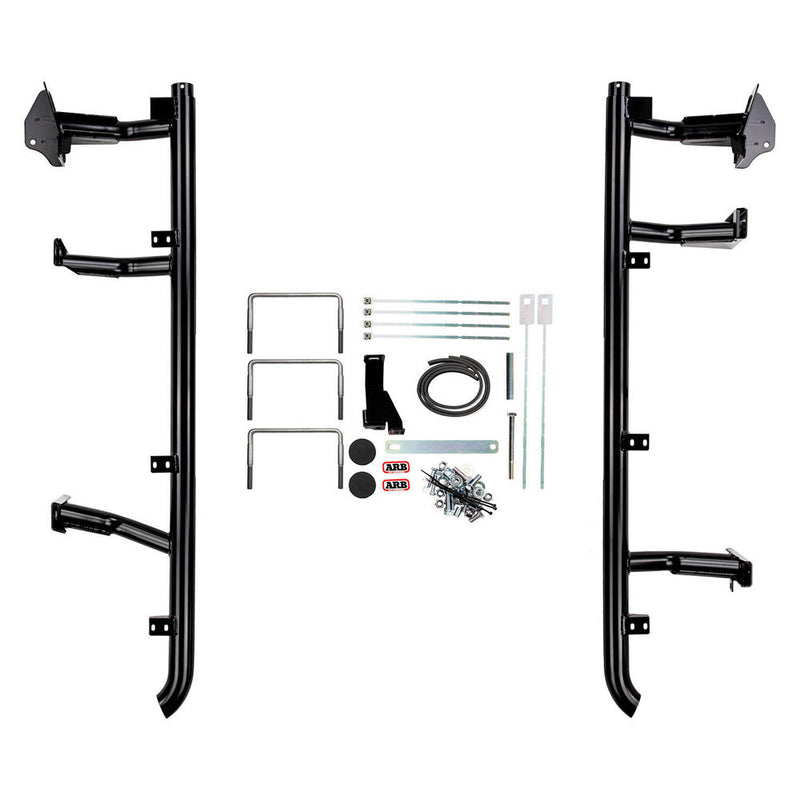 ARB Summit Steps and Rails with Aluminium Tread Suitable For 200 Series LandCruiser – B03398