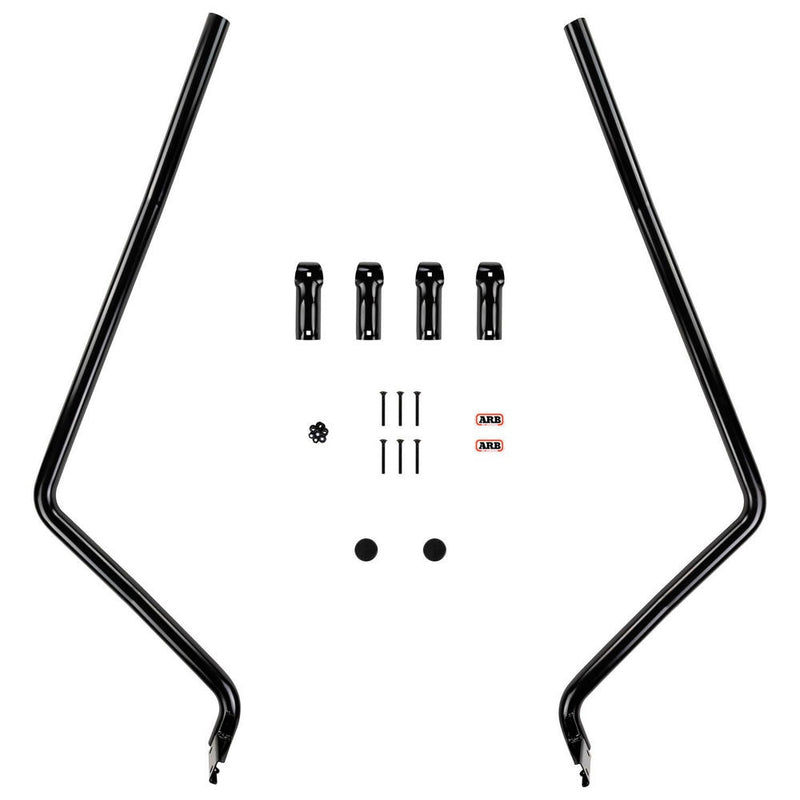 ARB Deluxe Side Steps and Rails with Aluminium Tread Suitable For 70 Series LandCruiser – B03334