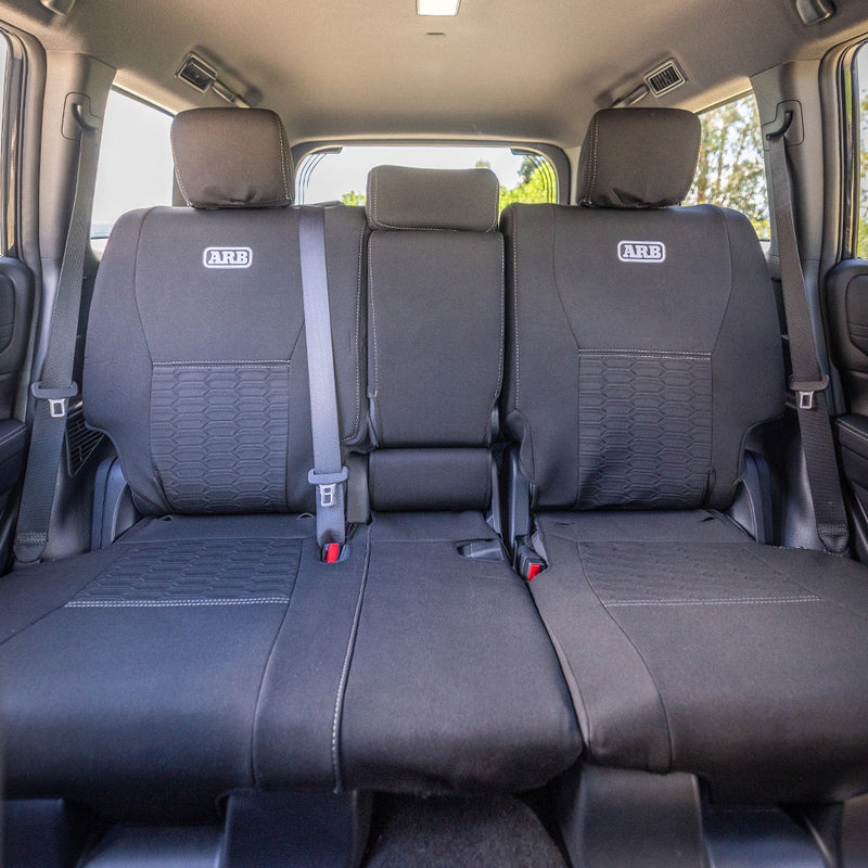 ARB Neoprene Seat Cover Set, Rear, Suitable For Toyota Prado – 0850131NR