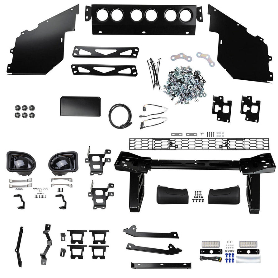 ARB Summit Sahara Bar with Chrome Tube Suitable For Ford Ranger with 6 Sensors – B03087