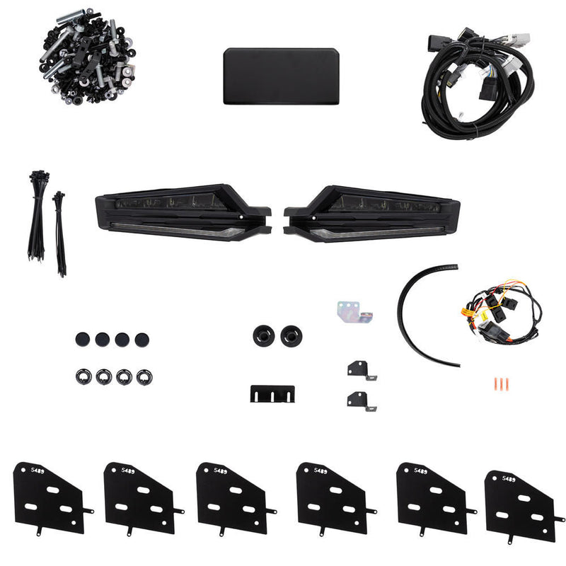 ARB Summit Sahara MkII with Matt Black Tube Kit Suitable For Ford Ranger no Front Camera – B03083