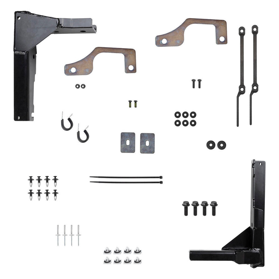 ARB HardLid OE Bar Mount Kit Suitable For Ford Ranger for OE Bar – + Canopy Tub Brace Kit