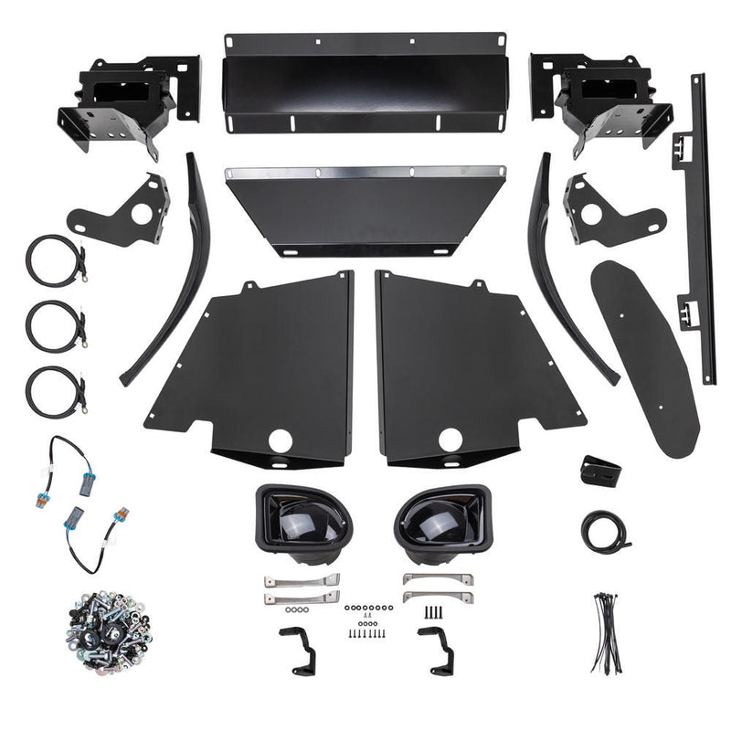 ARB Sahara Bar with Polished Tube Suitable For Toyota Hilux with Flares – B03152