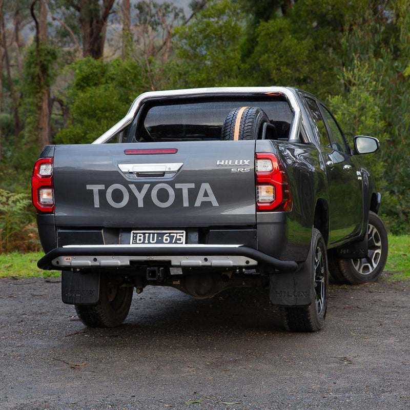 ARB Summit Raw Rear Step Towbar 3500kg Suitable For Toyota Hilux Suitable For OEM Towbar – 3614160
