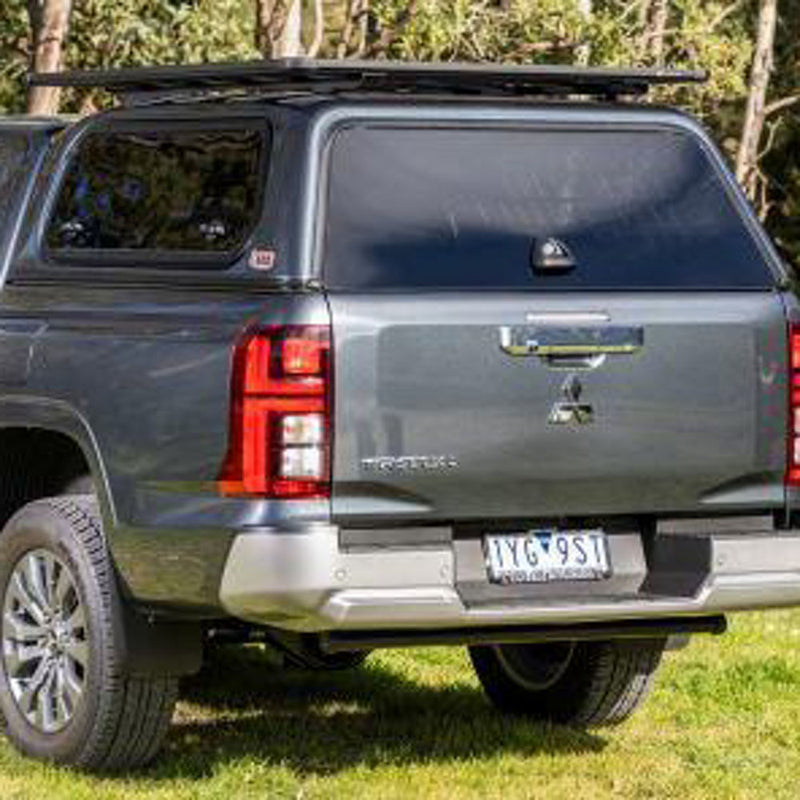 ARB Classic Plus Smooth Low Roof Canopy RHS Lift-up/LHS Sliding Suitable For Triton – XCLS18D