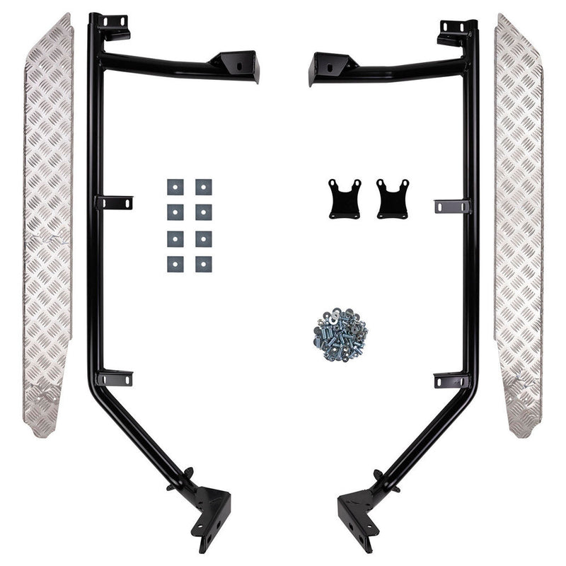 ARB Deluxe Steps and Rails with Aluminium Tread Suitable For Nissan Patrol GU – B03348