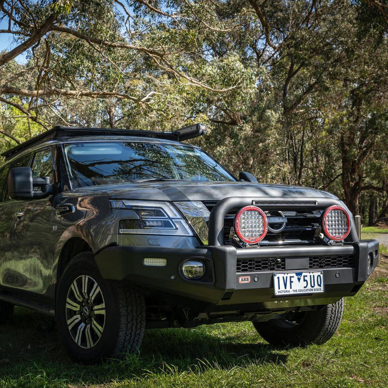 ARB Summit Sahara Bar with LED Suitable For Nissan Patrol post 10/21 grille – B03110