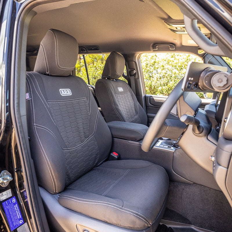 ARB Neoprene Seat Cover Set, Front, Suitable For Toyota Prado Kakadu – 0850131NFD