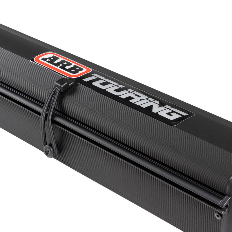 ARB Awning 2500mm x 2500mm with Black Aluminium Housing and Light – 814412