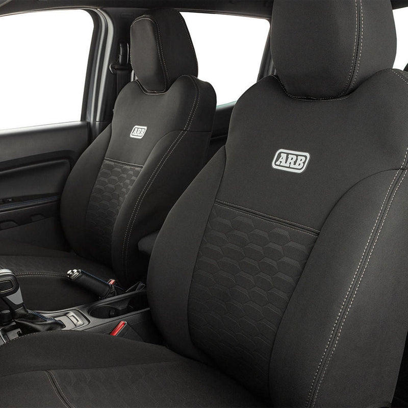 ARB Seat Cover Set Suitable For Toyota Hilux (Integrated Headrest) – Front – Neoprene
