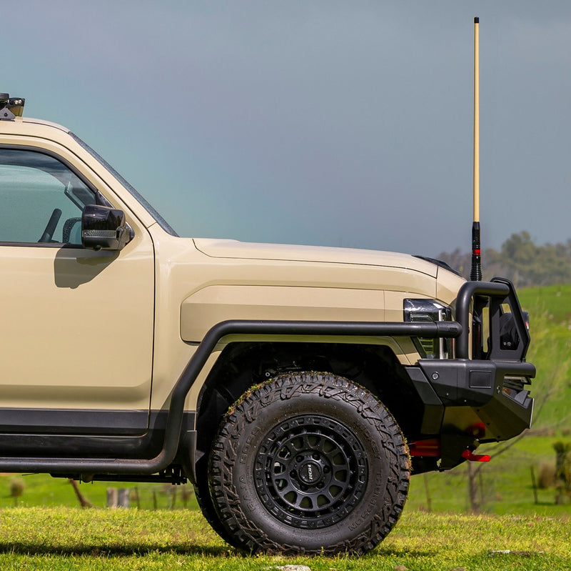 ARB Summit Steps and Rails with Black Tread Suitable For Kia Tasman – B03492