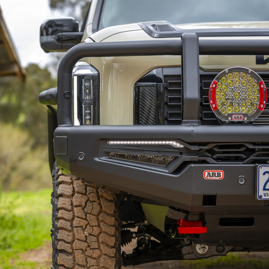 ARB Summit MkII Bull Bar Suitable For Winch Compatible Matt Black - KIA Tasman – 3460100