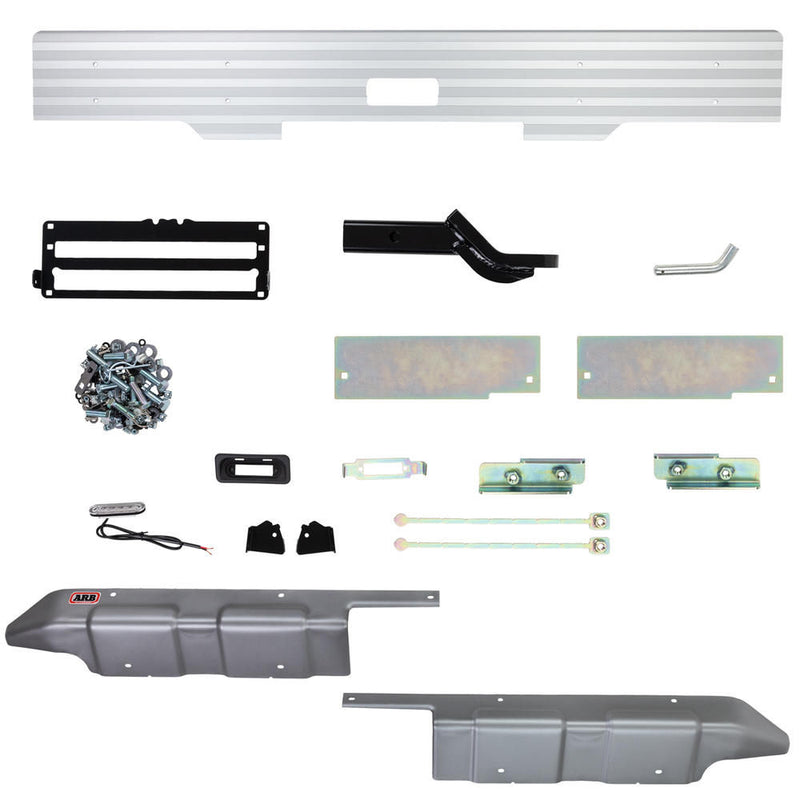 ARB Summit Raw Rear Step Towbar, 3500kg Suitable For Ford Ranger and Mazda BT-50 – 3640160