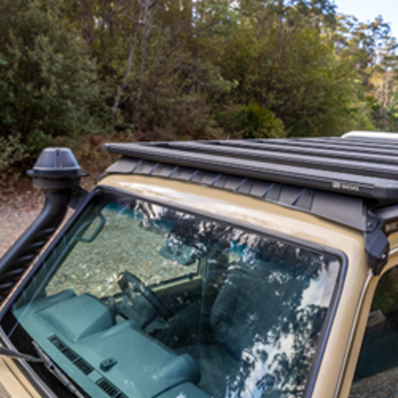 ARB Base Rack 1545 x 1285mm with Deflector Suitable For Landcruiser 79 Series Dual Cab – B02693