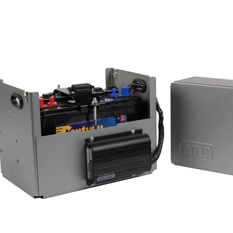ARB Auxiliary Battery Kit with 12-inch Battery Box and BCDC1225D – 4300040