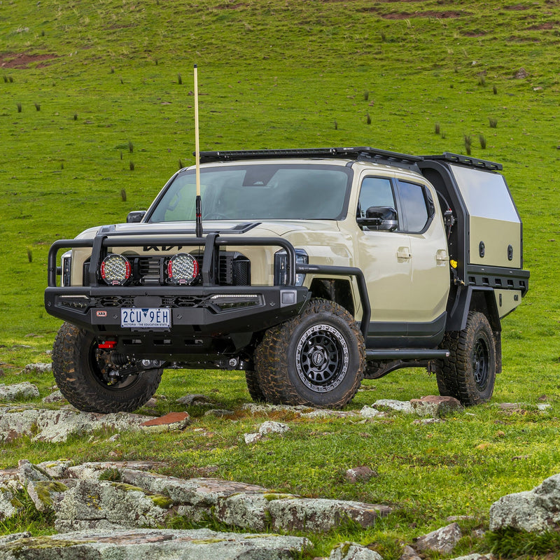 ARB Summit MkII Bull Bar Suitable For Winch Compatible Matt Black - KIA Tasman – 3460100