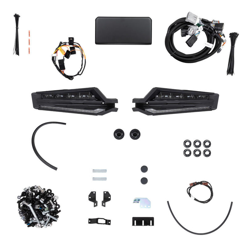 ARB Summit Sahara MkII Bull Bar with Tube and 20 inch LED Bar Suitable For Ford Everest – B03079