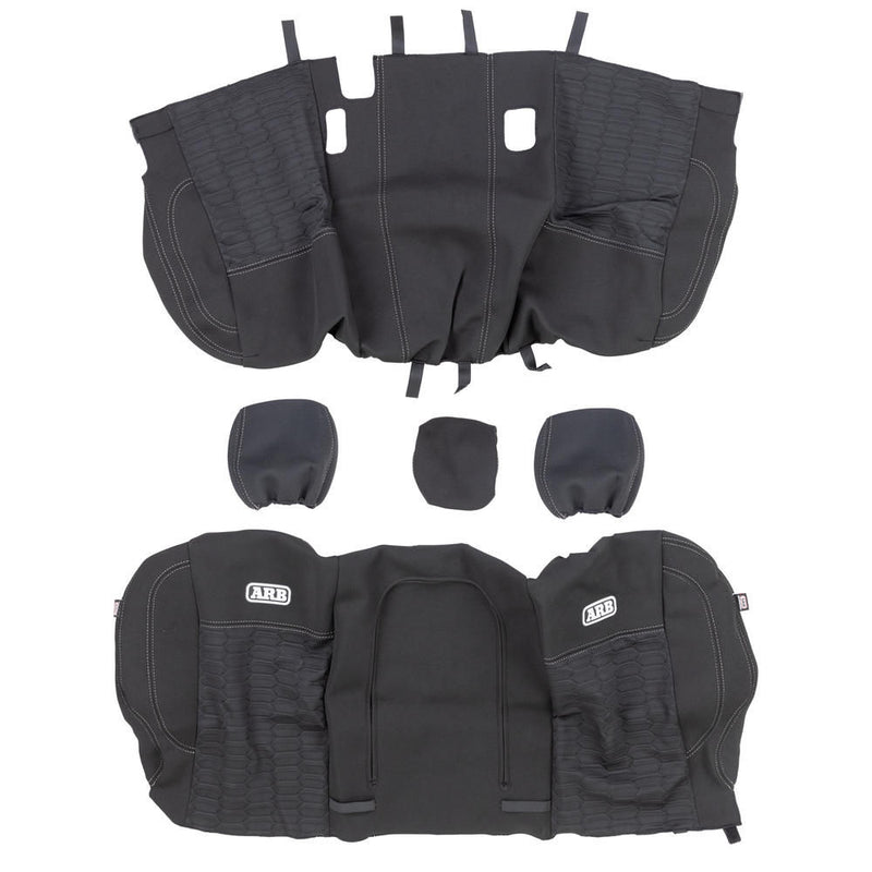 ARB Neoprene Seat Cover Set, Rear, Suitable For Nissan Navara – 0850108NRB