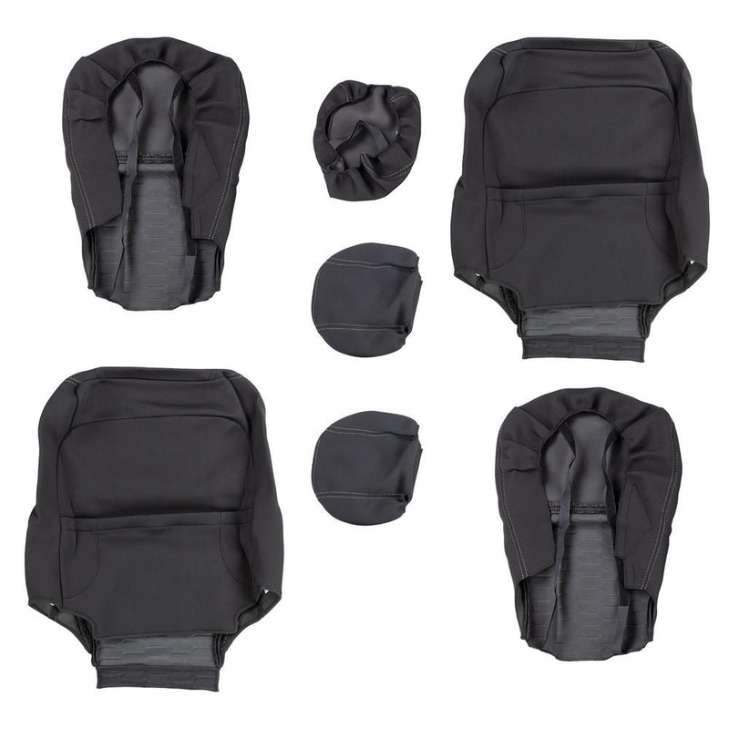 ARB Neoprene Seat Cover Set, Front, Suitable For Toyota Prado 150 Series GX/GXL/VX 2017 - 2023 – 0850106NFA