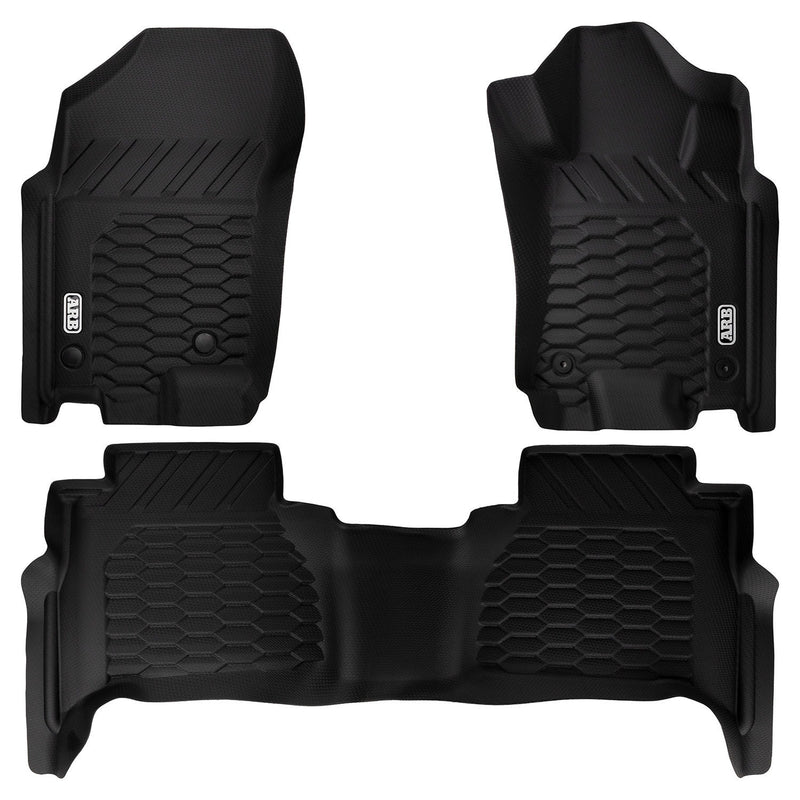 ARB Floor Mats Front and Rear Set Suitable For Nissan Navara D23 – 4080008