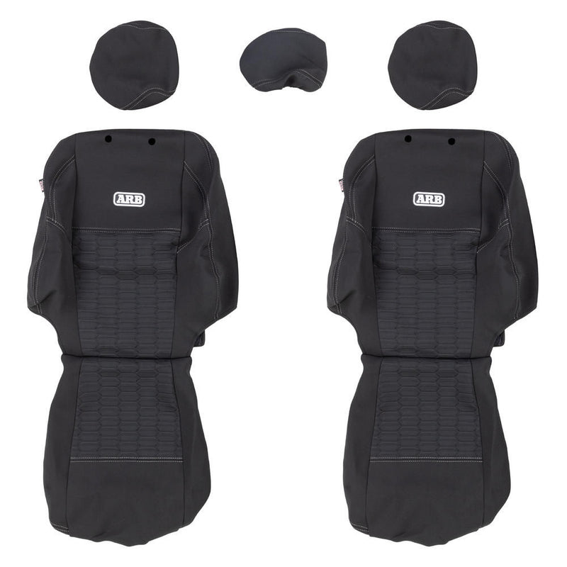ARB Neoprene Seat Cover Set, Front, Suitable For Holden Colorado, Isuzu D-Max and Isuzu MU-X – 0850110NF
