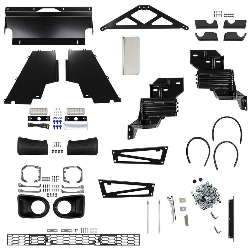 ARB Alloy Bull Bar, Polished Finish Suitable For Toyota LandCruiser GXL with OE Fogs – 7415030