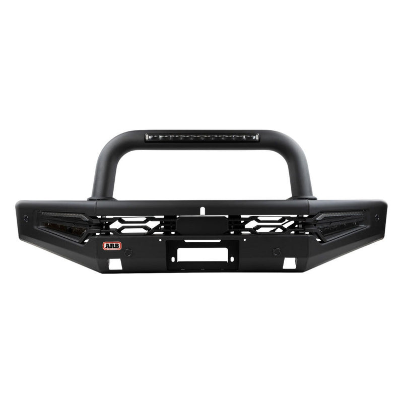 ARB Summit Sahara MkII Bull Bar with Tube and 20 inch LED Bar Suitable For Ford Everest – B03079
