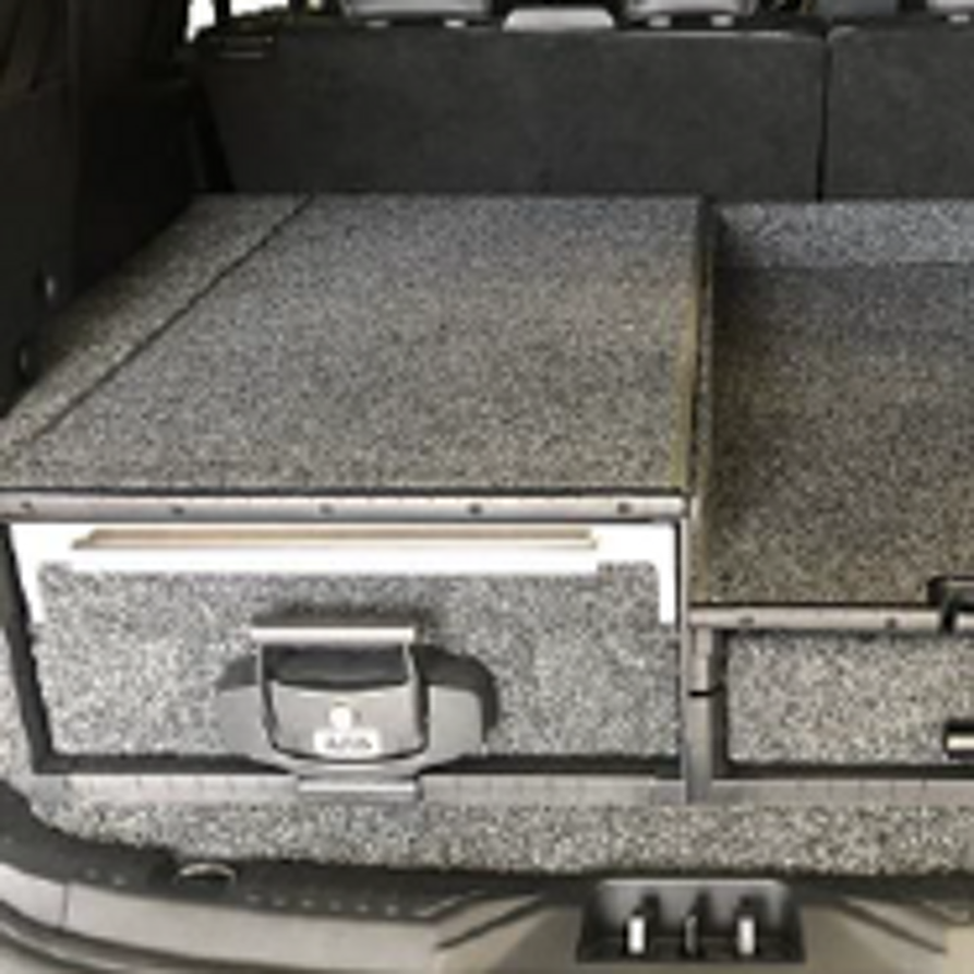 ARB Drawer System Side Floor and Install Kit - Ford Everest for Roller Drawer